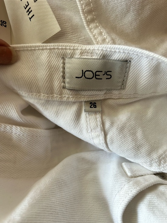 Joe’s The Ryan Bermuda White High-Rise Shorts - Size 26 - Picture 13 of 13